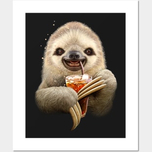 SLOTH & SOFT DRINK Posters and Art